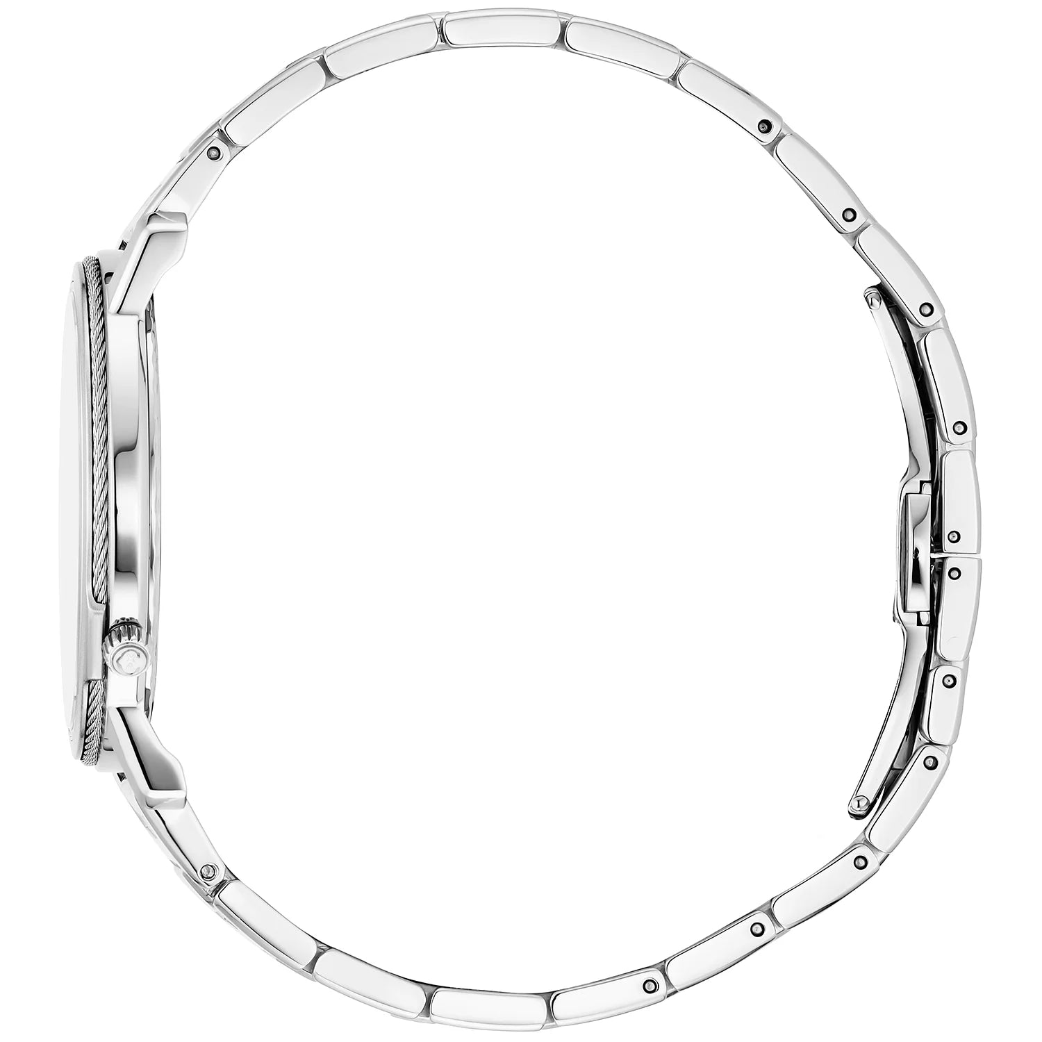 CELTIC LEGACY, 40MM, QUARTZ CALIBRE, BLUE "CLOUS DE PARIS" DIAL, STEEL BEZEL, STEEL BRACELET - Charriol Geneve - Watch