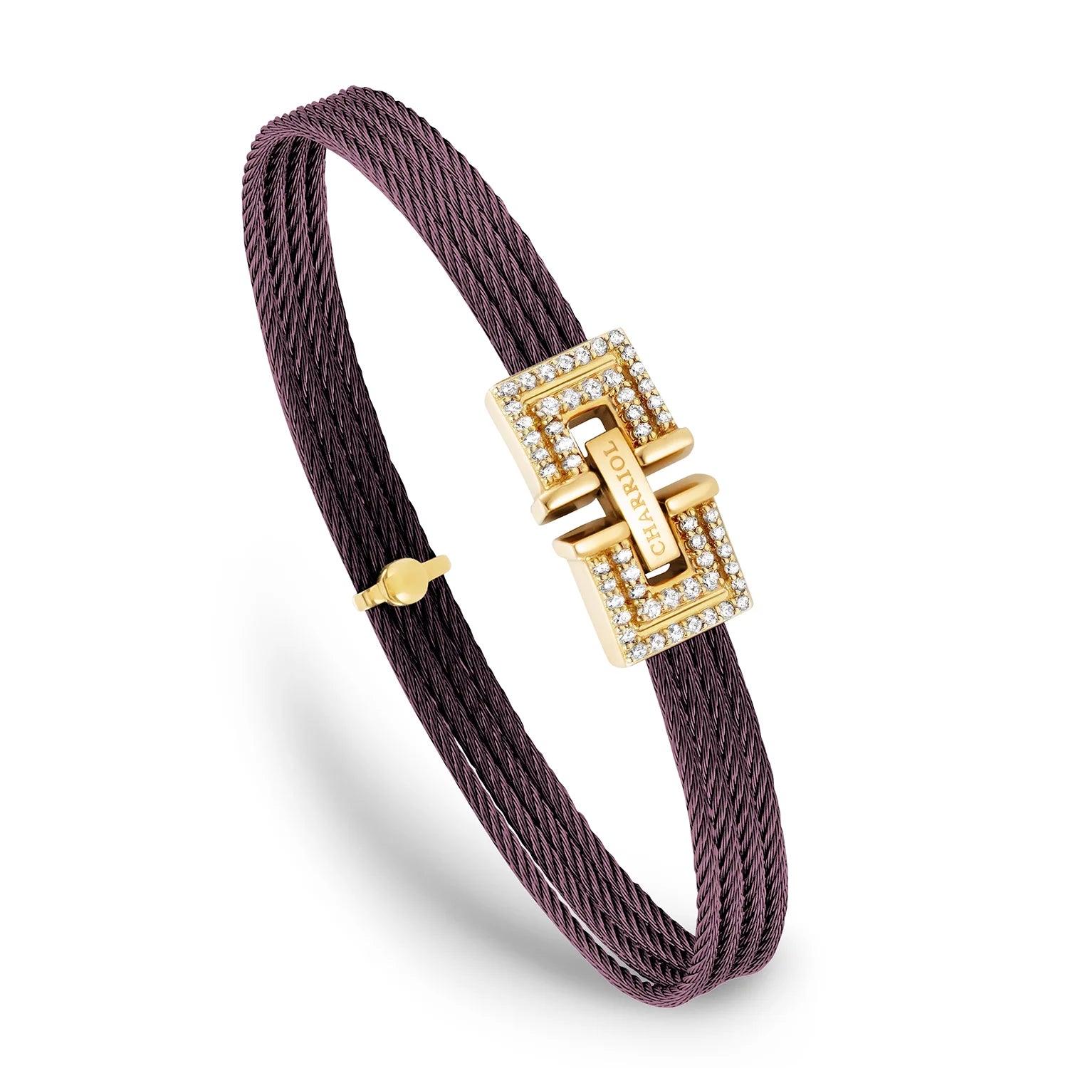 Purple_Gold 18KT with 54 Diamonds 0.43ct