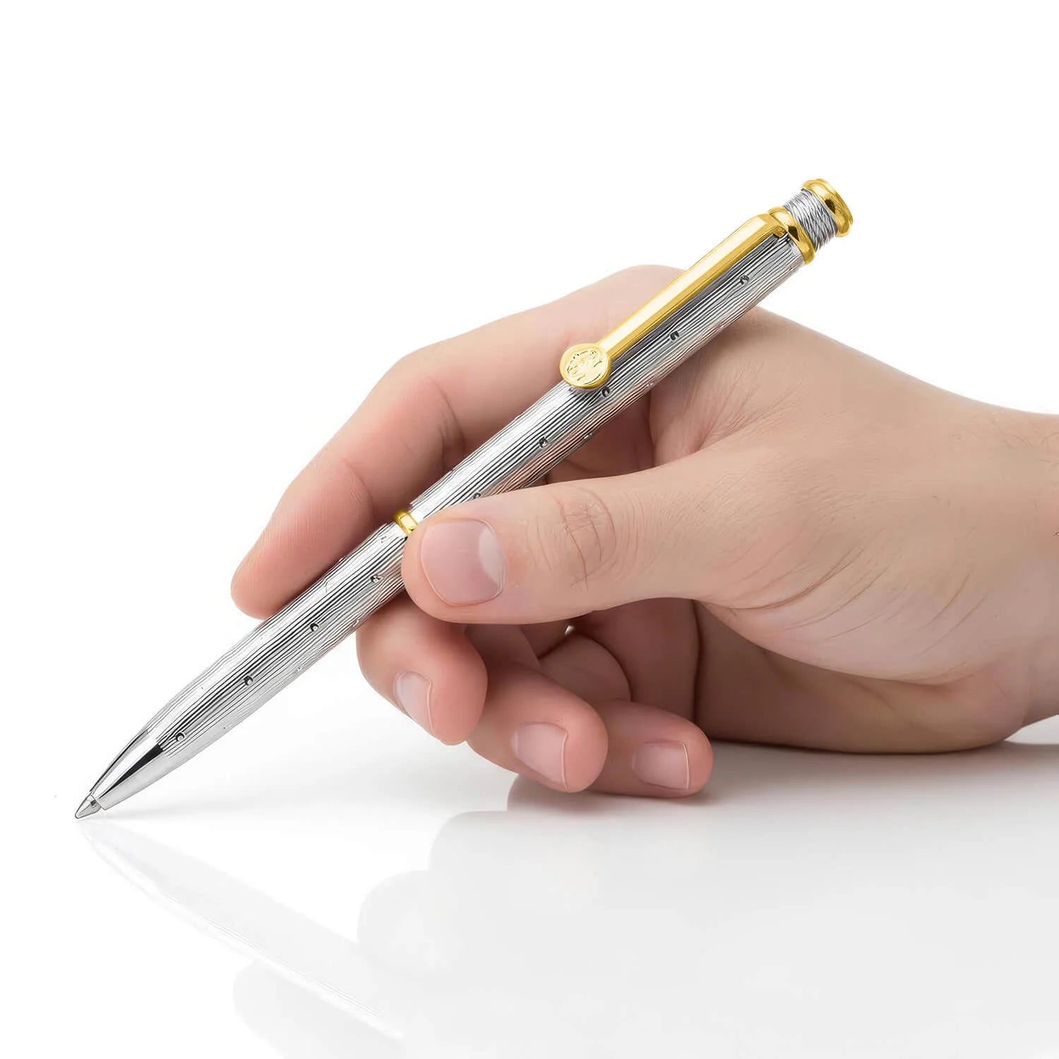 Steel_Godrons_Yellow Gold