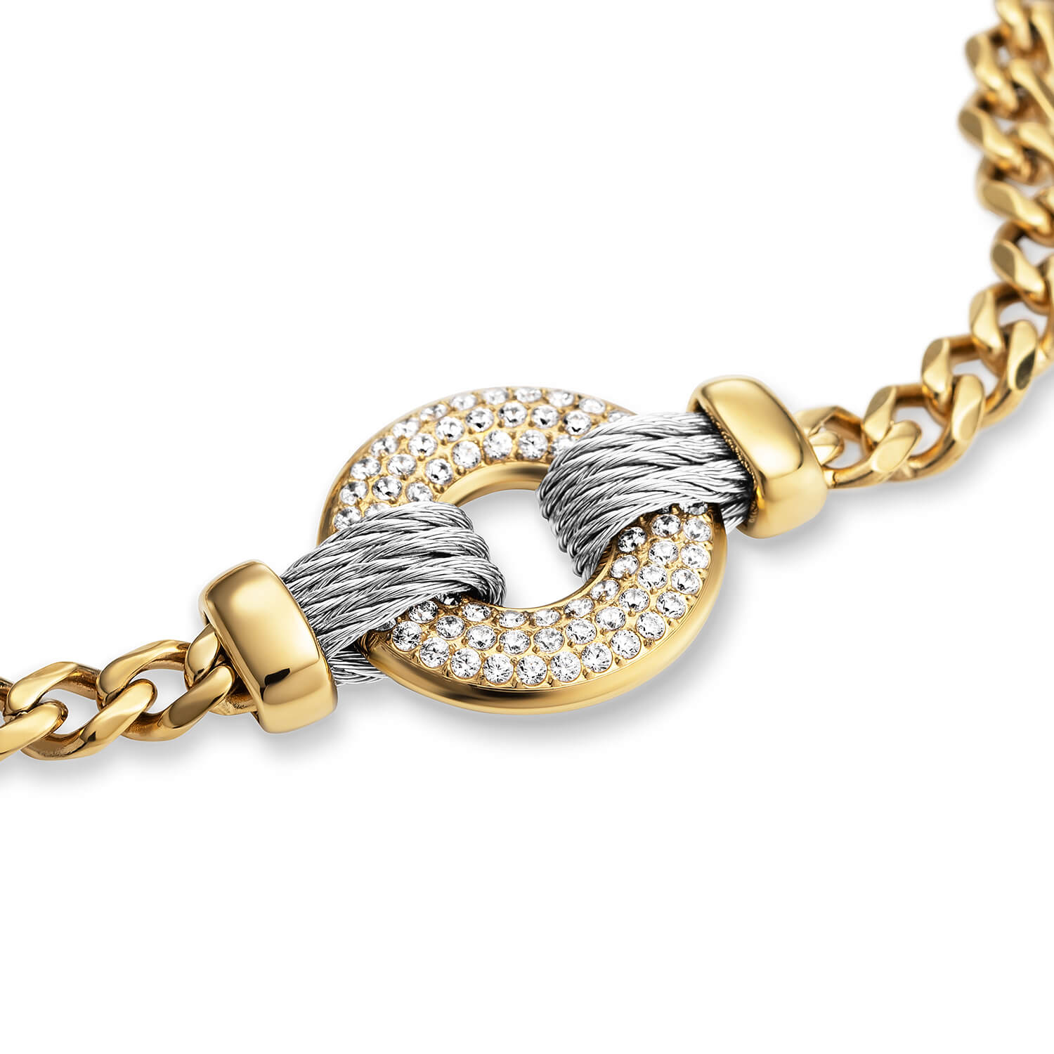 Yellow Gold_Steel with Zirconias