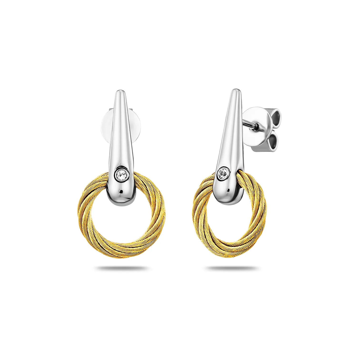 Cone_Yellow Gold_Steel