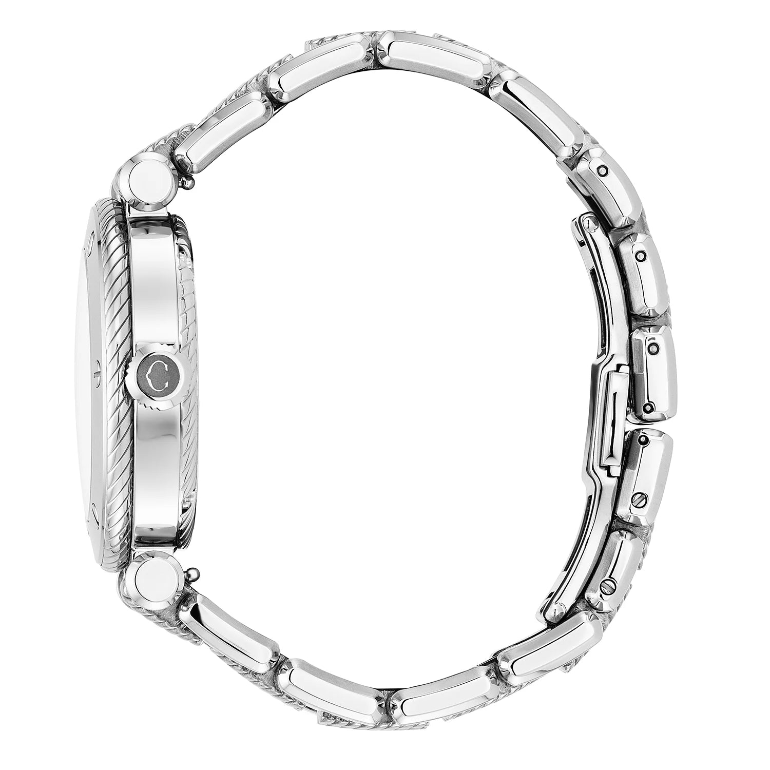 NAVIGATOR SURF GMT, 36MM, QUARTZ GMT CALIBRE, WHITE DIAL, 6 SCREWS BEZEL, STEEL INTERCHANGEABLE BRACELET - Charriol Geneve - Watch