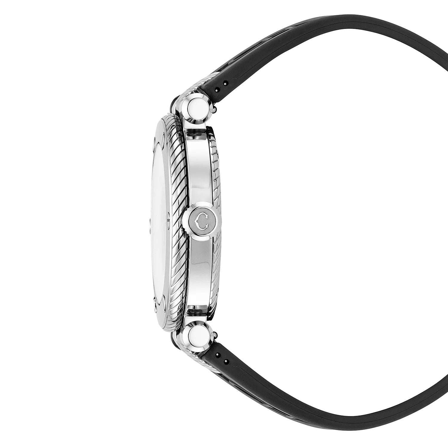 NAVIGATOR SURF GMT, 41MM, AUTOMATIC CALIBRE, WHITE DIAL, 6 SCREWS BEZEL, BLACK RUBBER INTERCHANGEABLE STRAP - Charriol Geneve - Watch