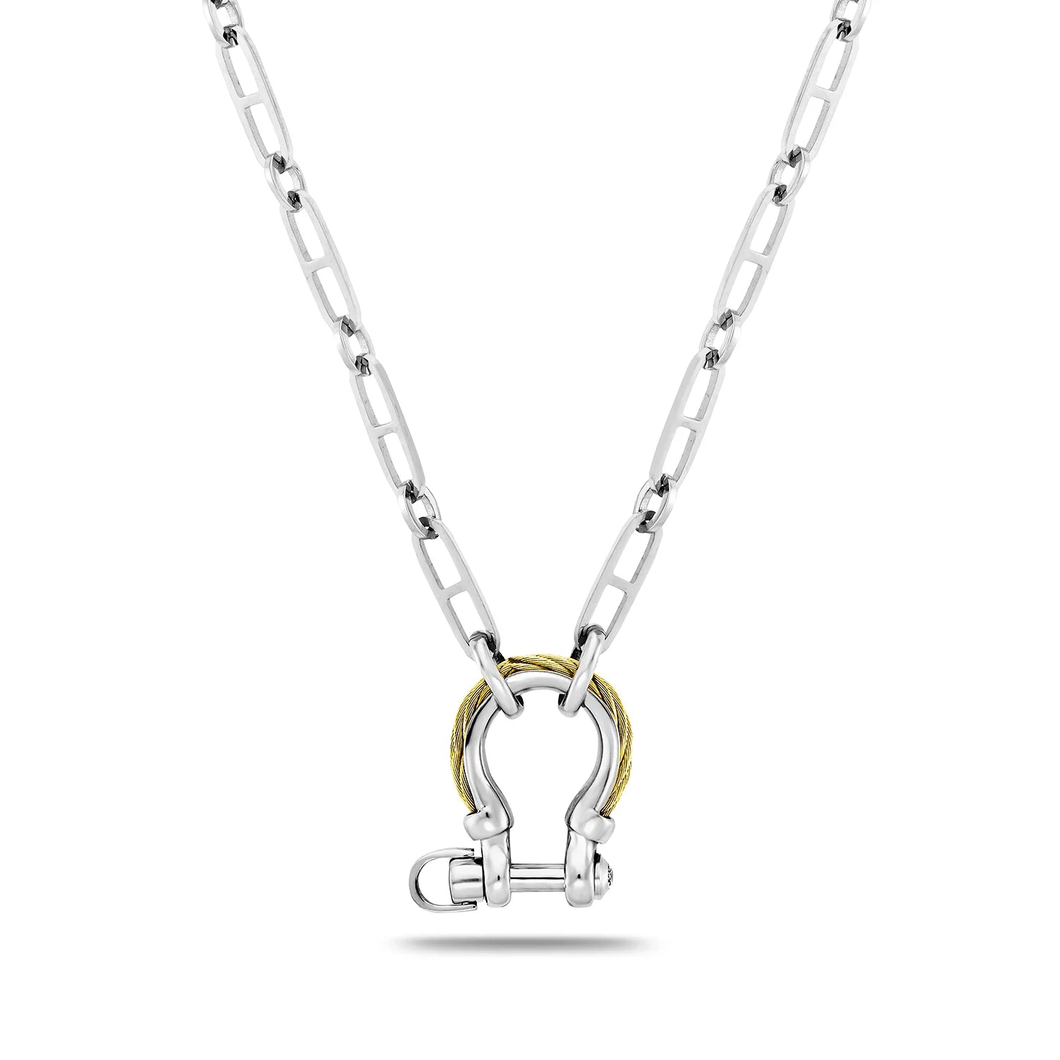 Steel_Yellow Gold_40cm to 45cm