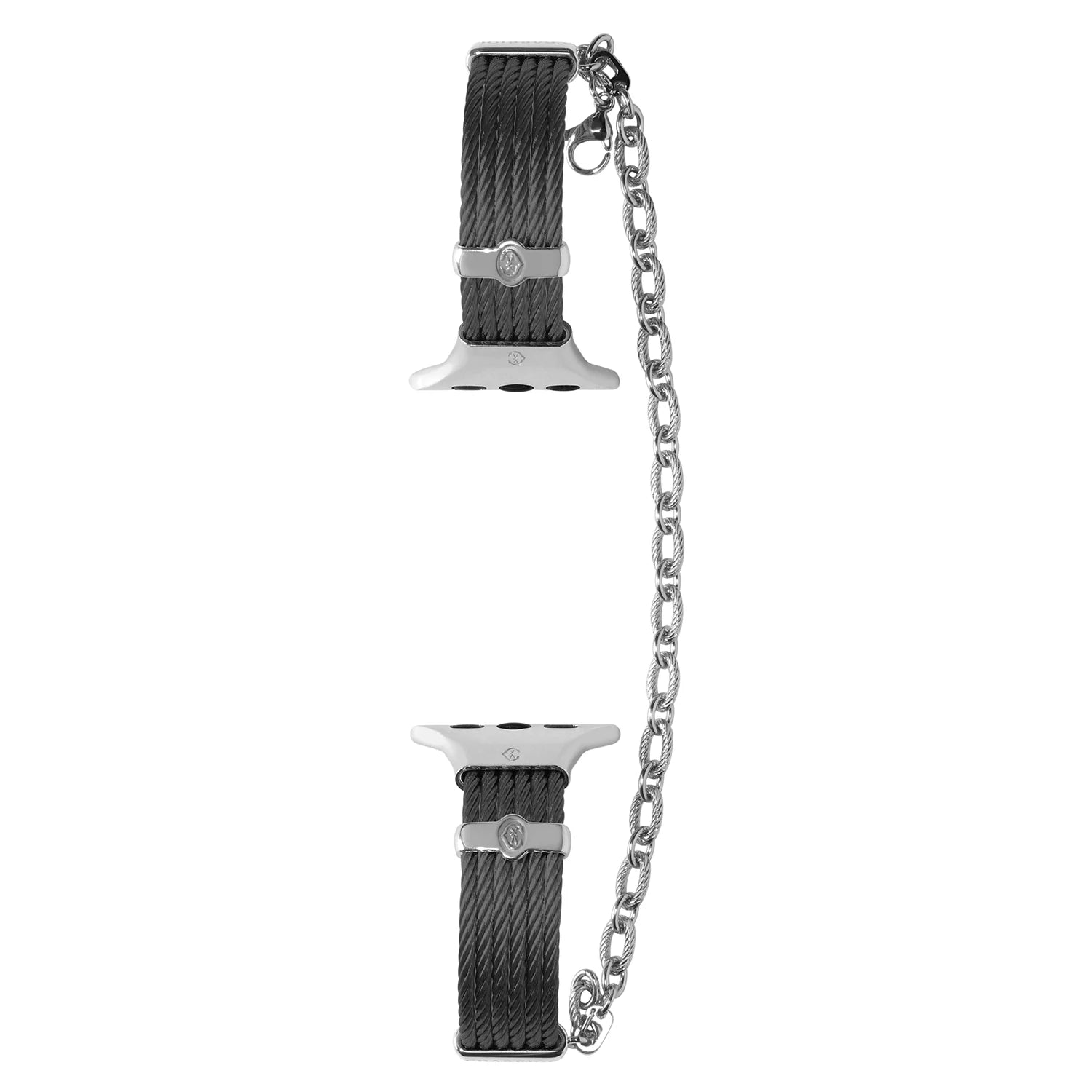 Black with Steel Décors_Wrist 18cm