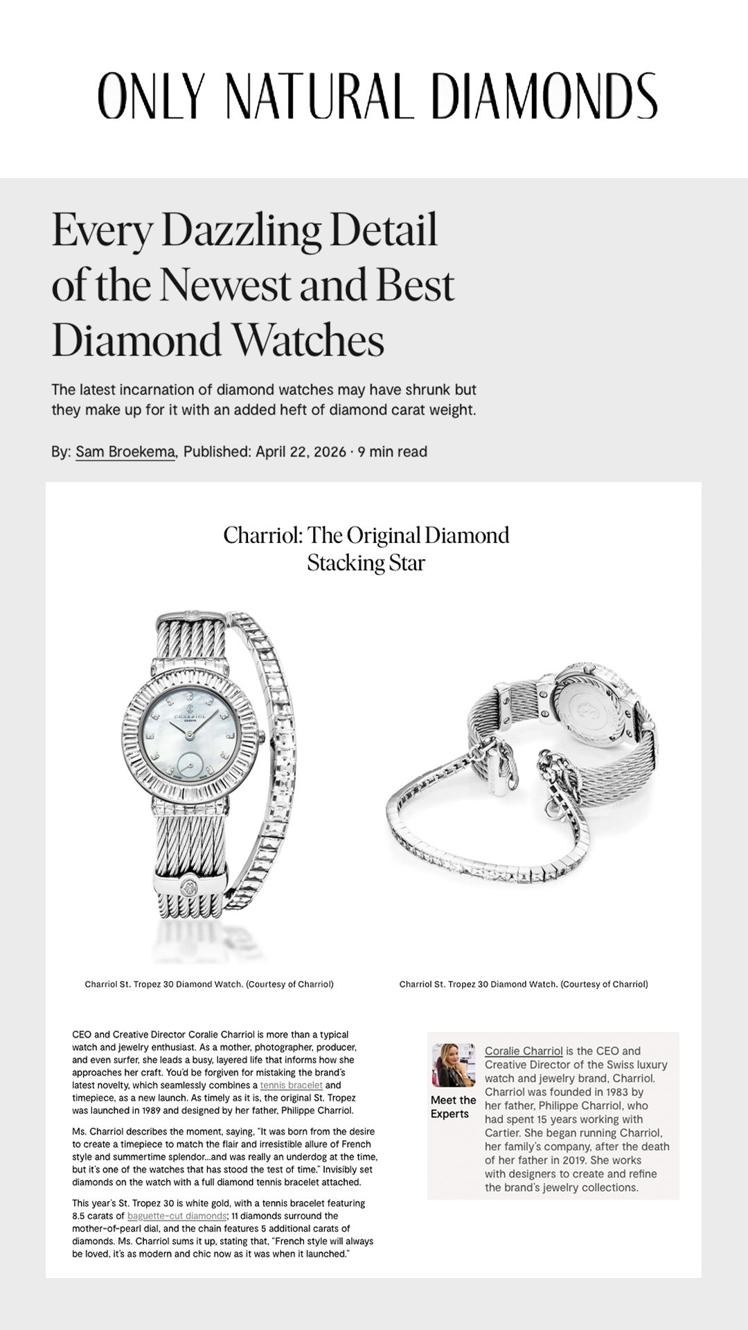 Only Natural Diamonds