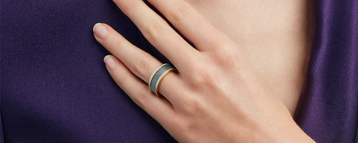 Charriol Forever Cable Rings Collection