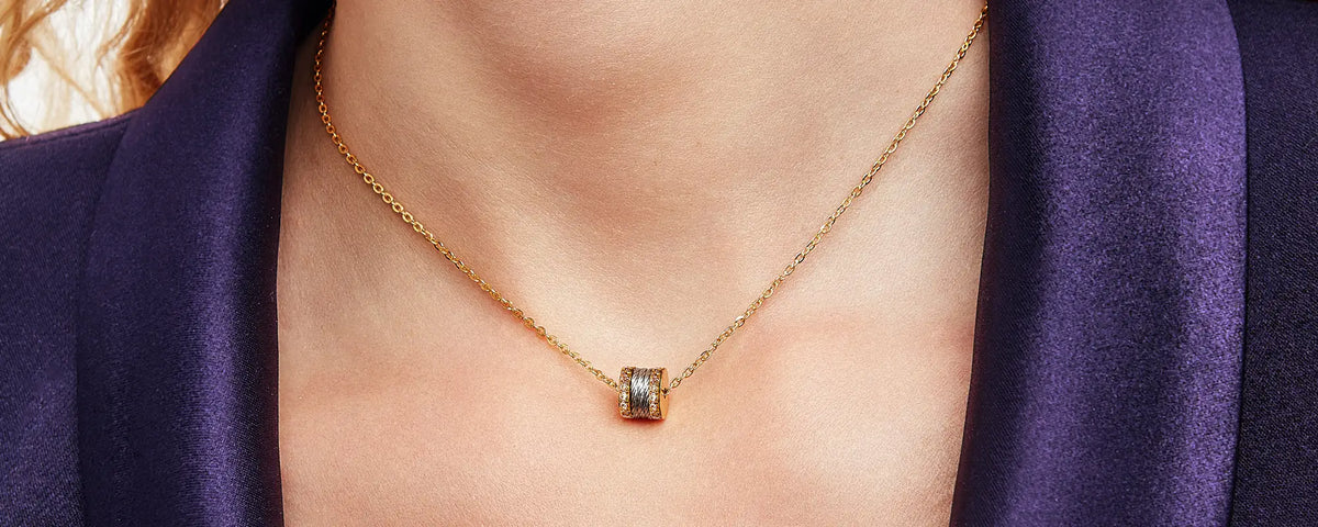 CHARRIOL Forever Steel ネックレス 45cm Charriol Forever Cable Necklaces