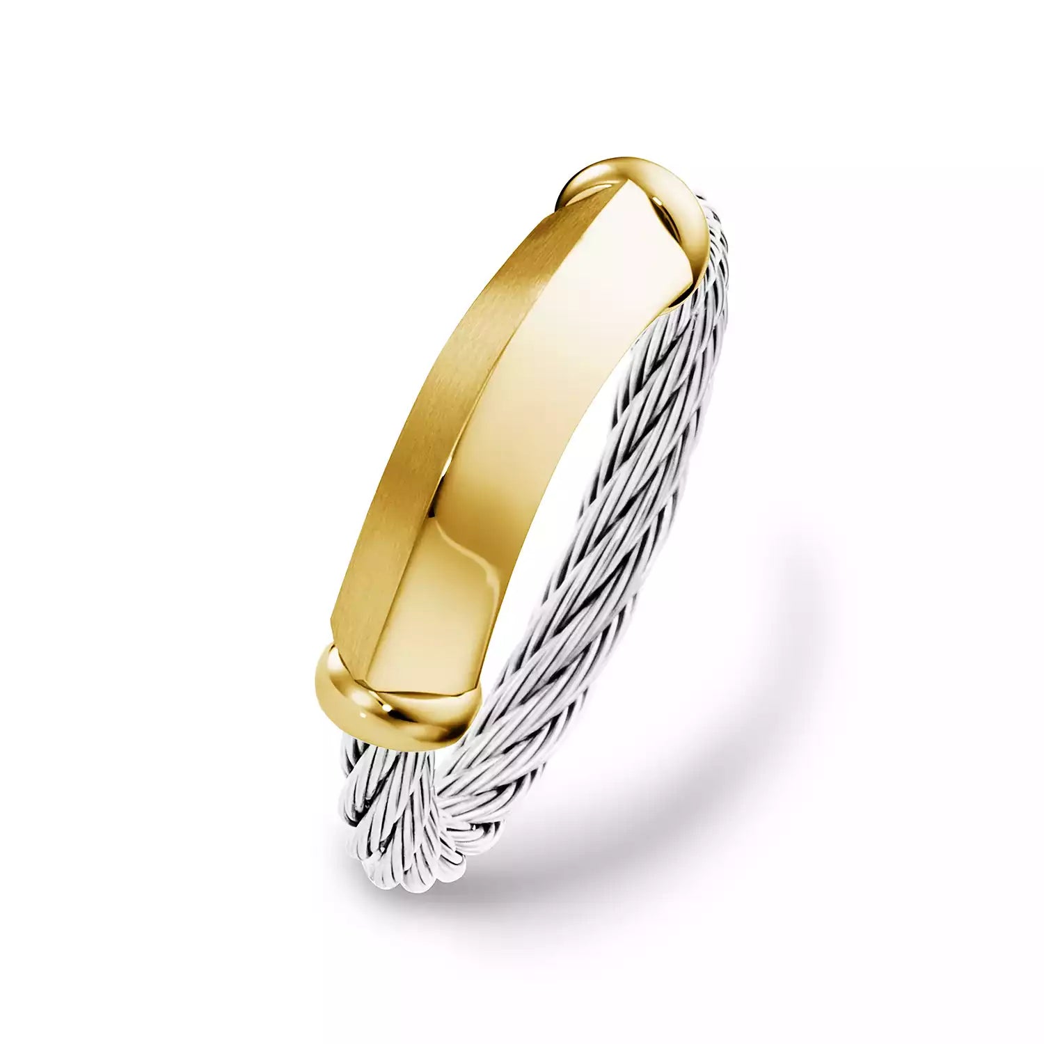 Discover Cable Signature Better Half Ring - Charriol.com