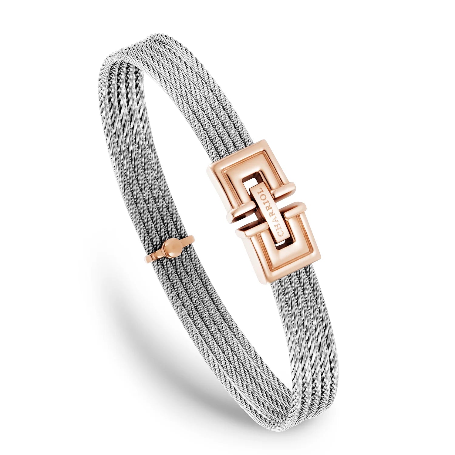 Discover Cable Signature Biarritz Bangle - Charriol.com