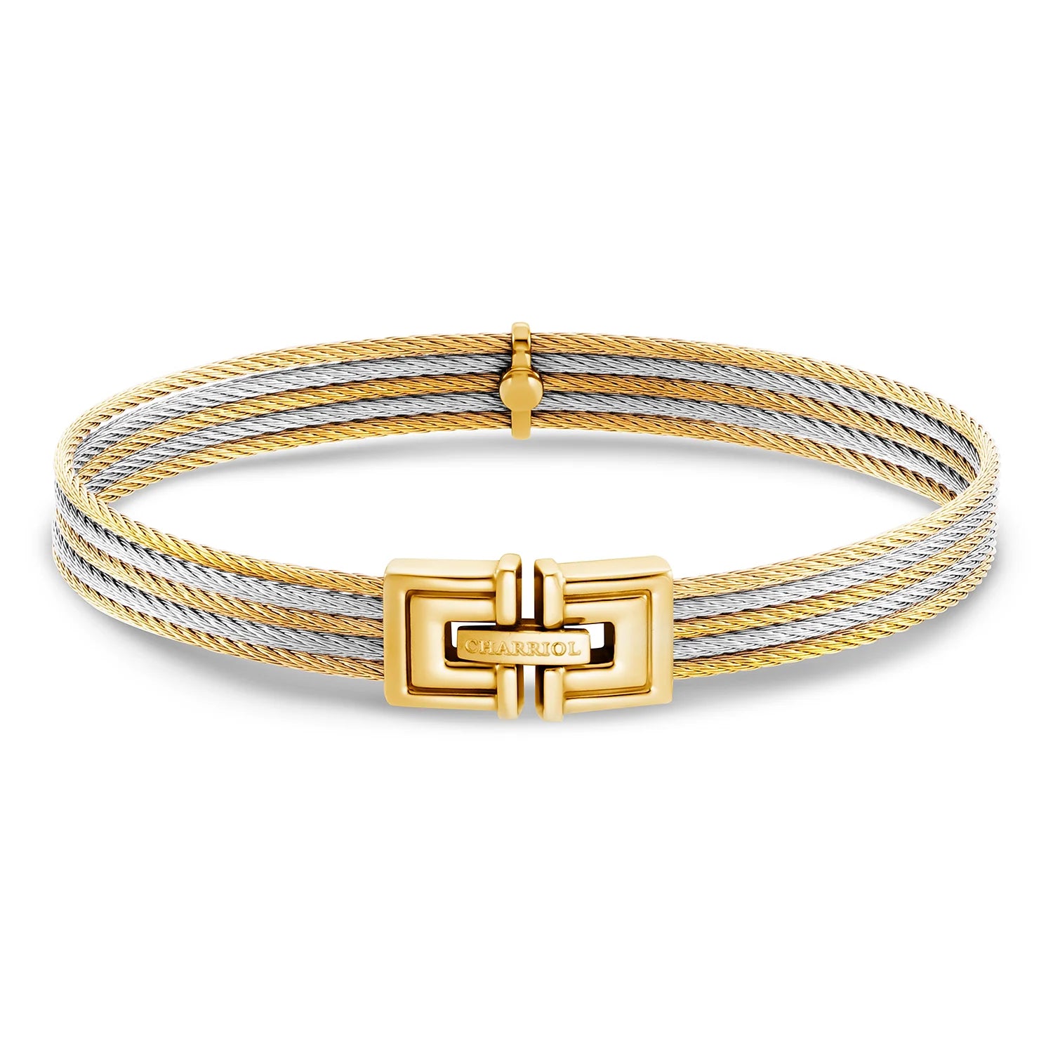 Discover Cable Signature Biarritz Bangle - Charriol.com