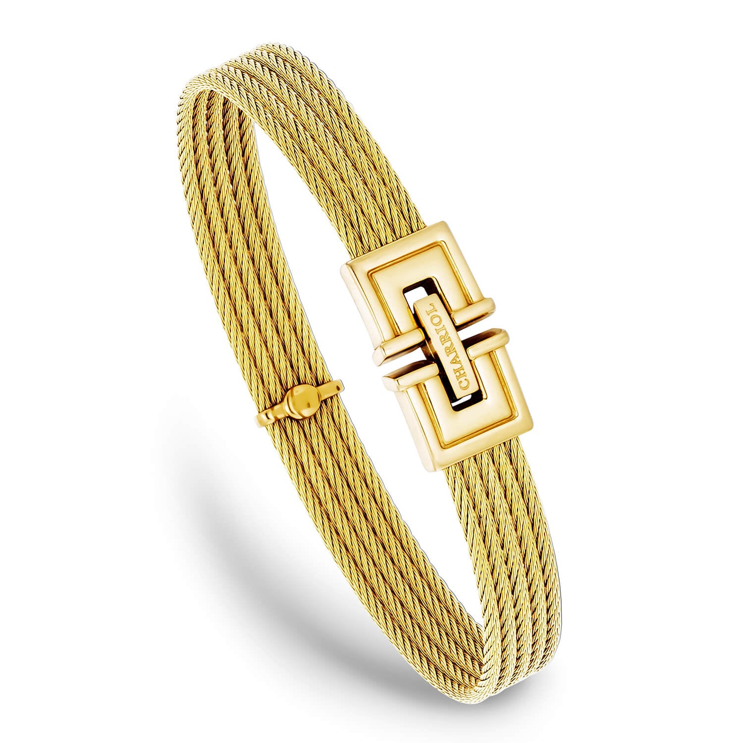 Discover Cable Signature Biarritz Bangle - Charriol.com