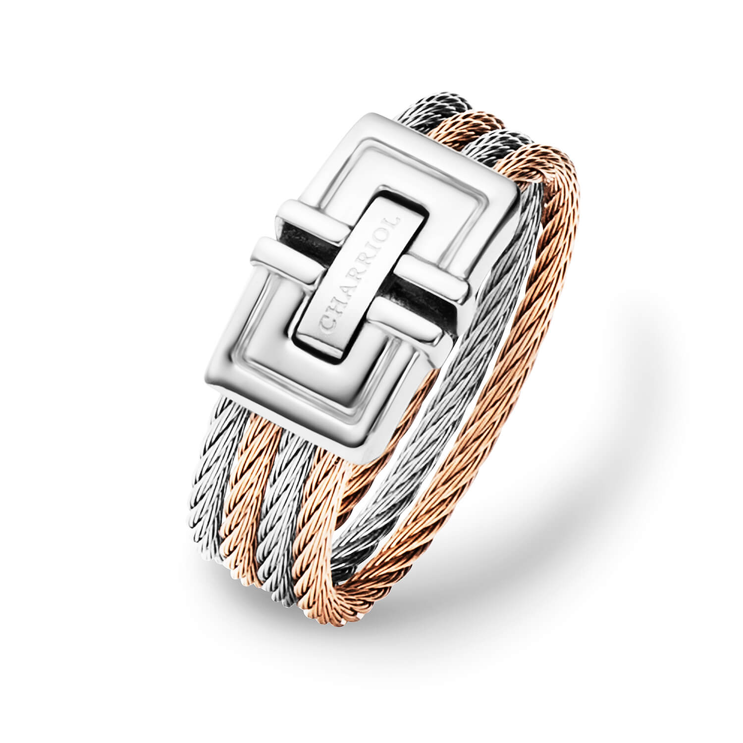 Charriol Cable Signature Rings