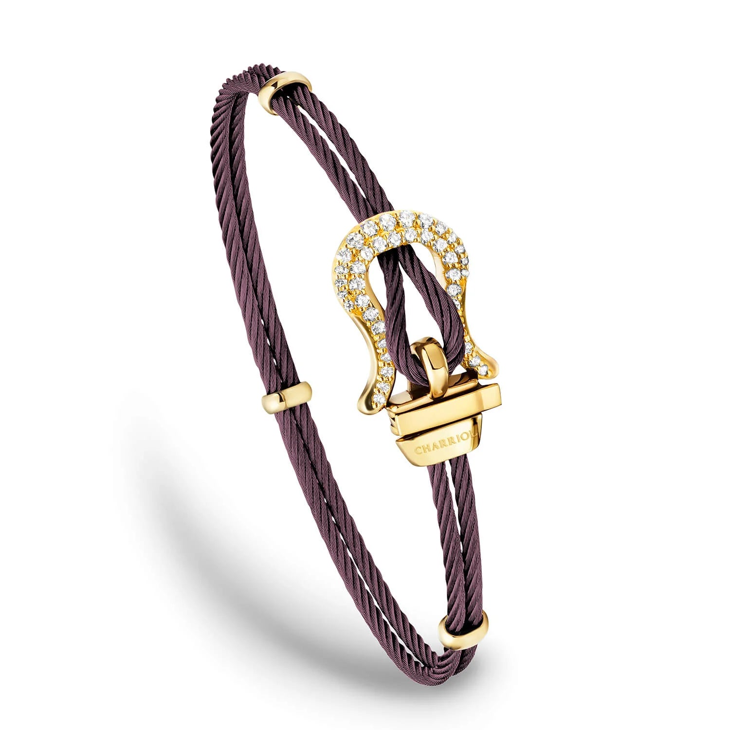 Discover Cable Signature Bonifacio Bangle 18KT - Charriol.com