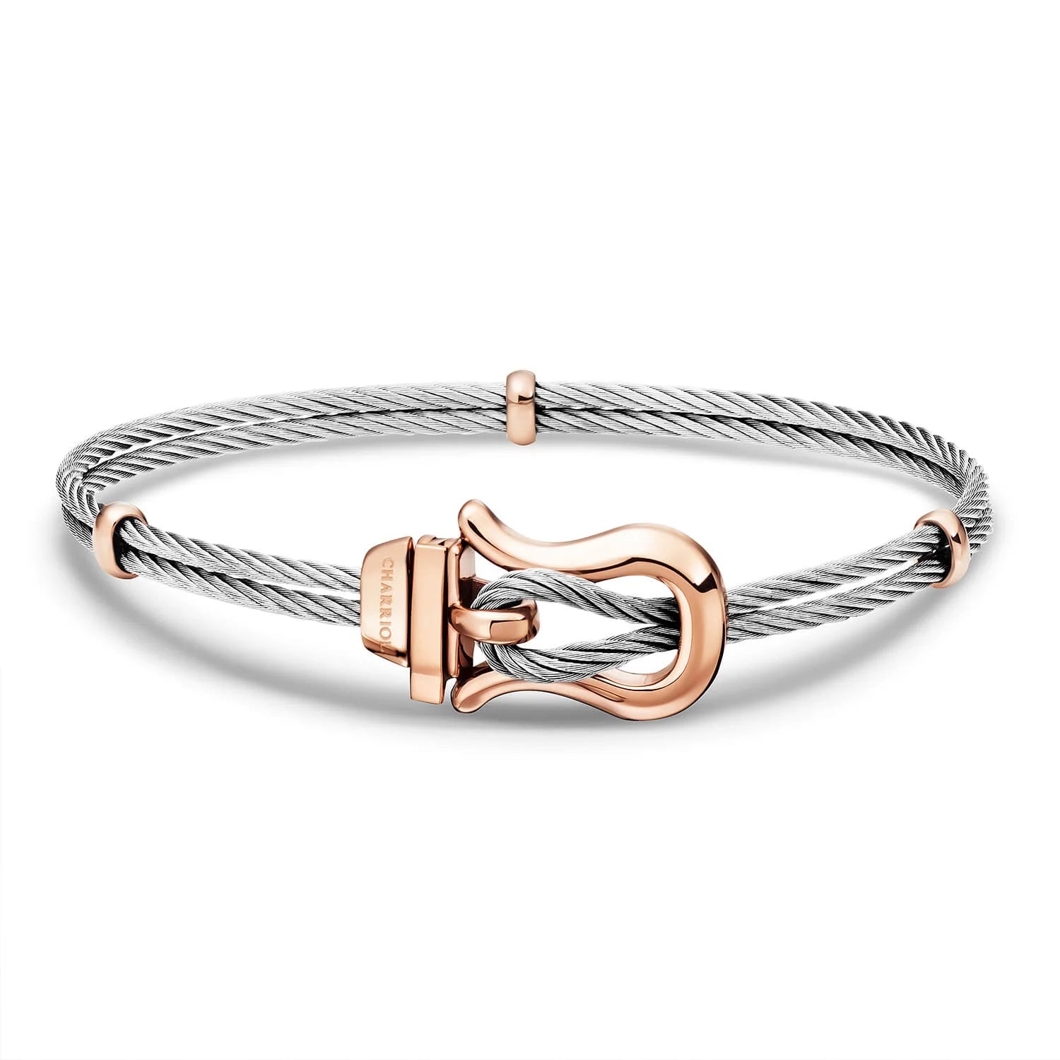 Discover Cable Signature Bonifacio Bangle - Charriol.com