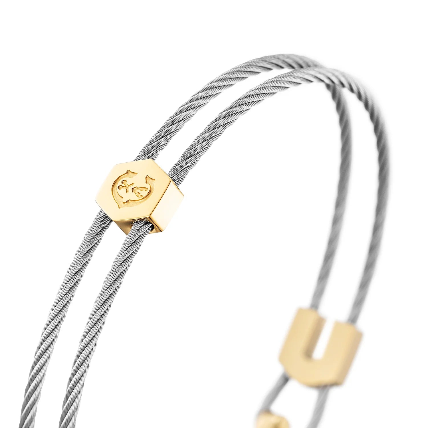 Horseshoe Bangle: Embrace Love's Spark with Coup de Foudre Style