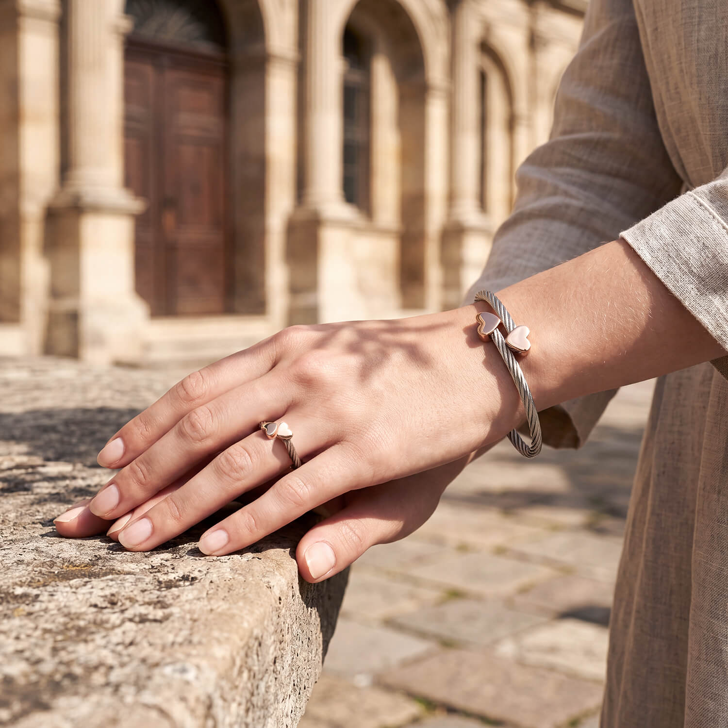 Discover Cable Signature Passion Bangle - Charriol.com