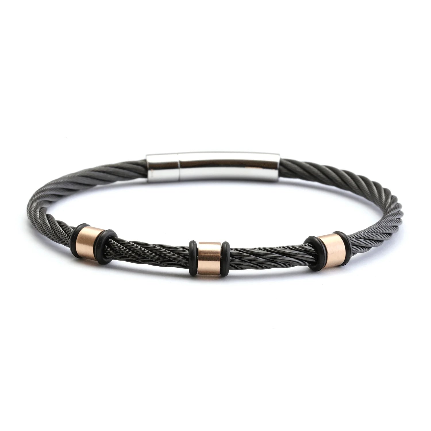 Charriol バングル PG18 Steel S Discover Celtic® Bangle Geometric with Clasp - Charriol.com