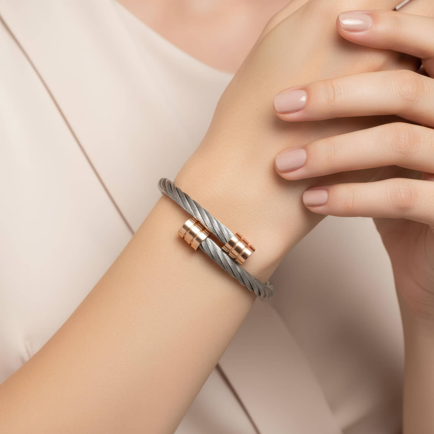Steel_Rose Gold