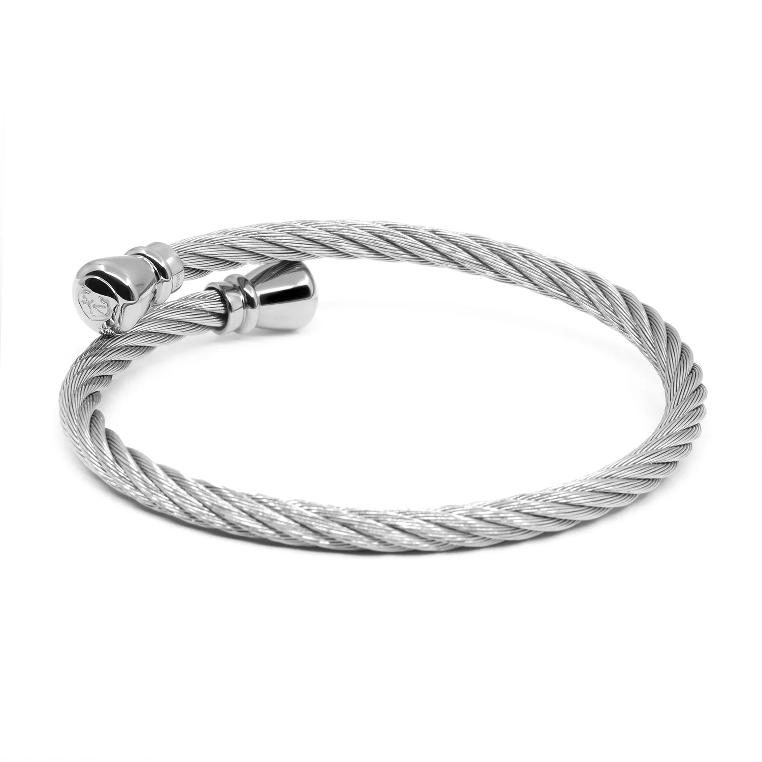 Discover Celtic® Bourse bangle 4mm - Charriol.com