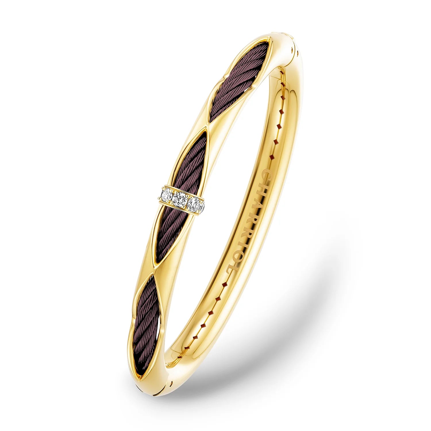Discover Celtic® Dream Bangle 18KT - Charriol.com