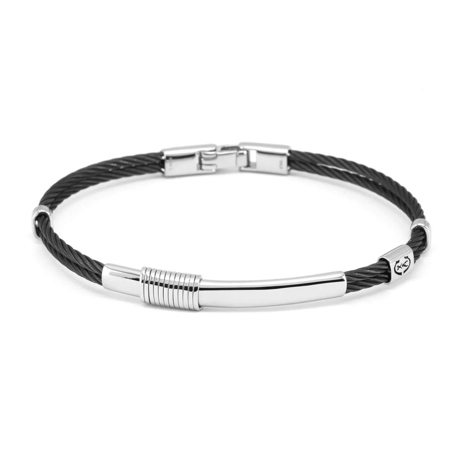 Black Bangle for Men - Stylish Celtic® Gentleman Accessory