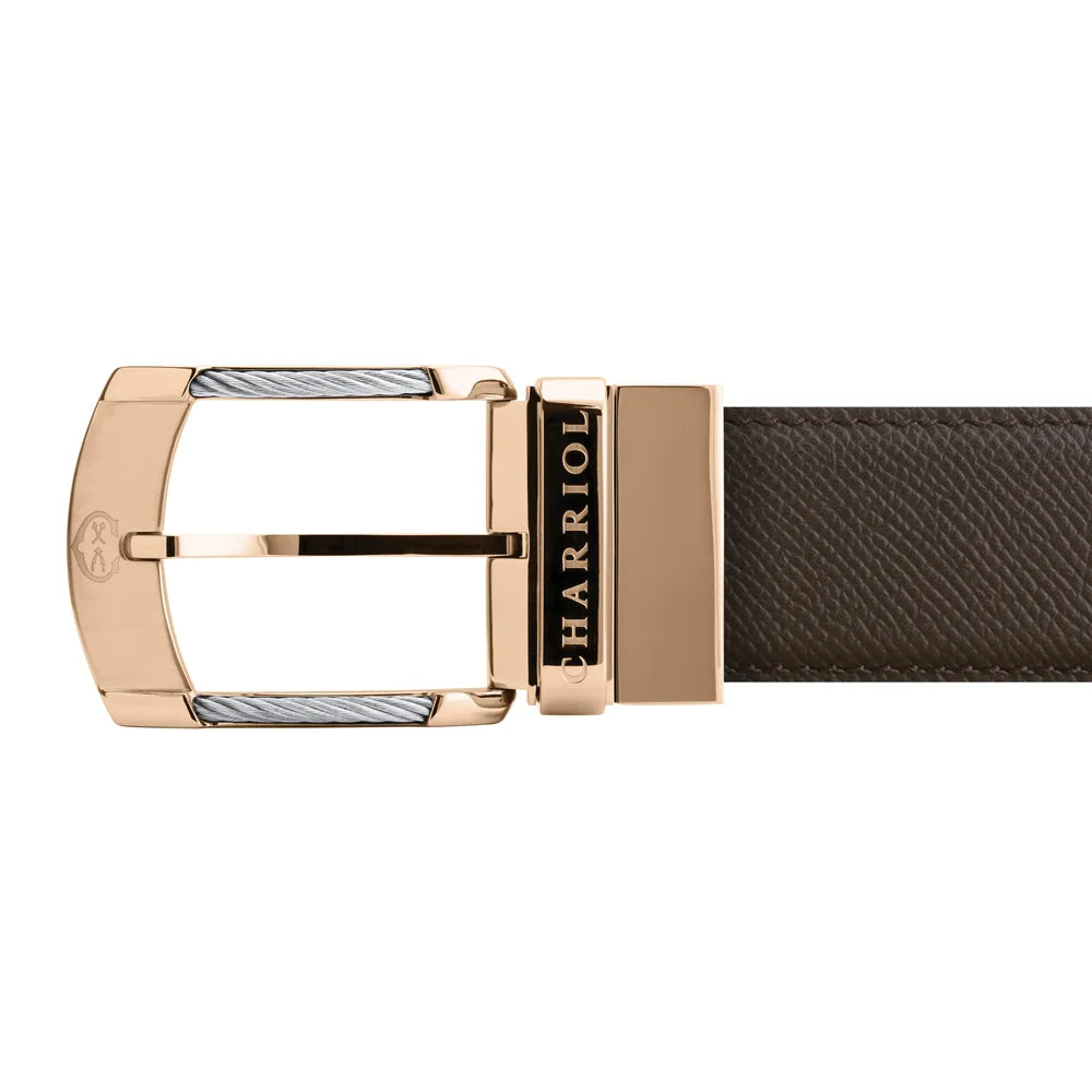 Reversible Round Belt - Celtic® Cable Design for Elegant  display picture 2