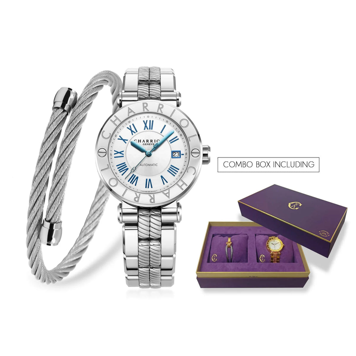 【PHILIPPE CHARRIOL】ブレスレット&リングSET Golden Bundle: Explore our Range of Exquisite Golden Bracelets