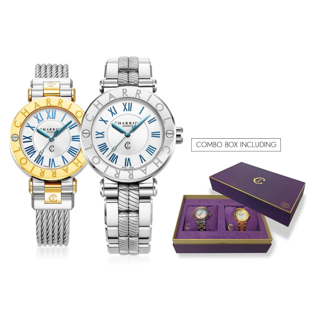 Combo Set Éléa & Soren – Elegant watch duo for refined style.