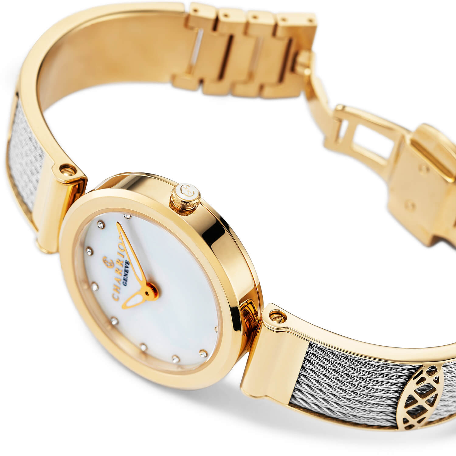 Charriol FOREVER™ 32mm Quartz Calibre Mother-of-Pearl Watch | Elegance