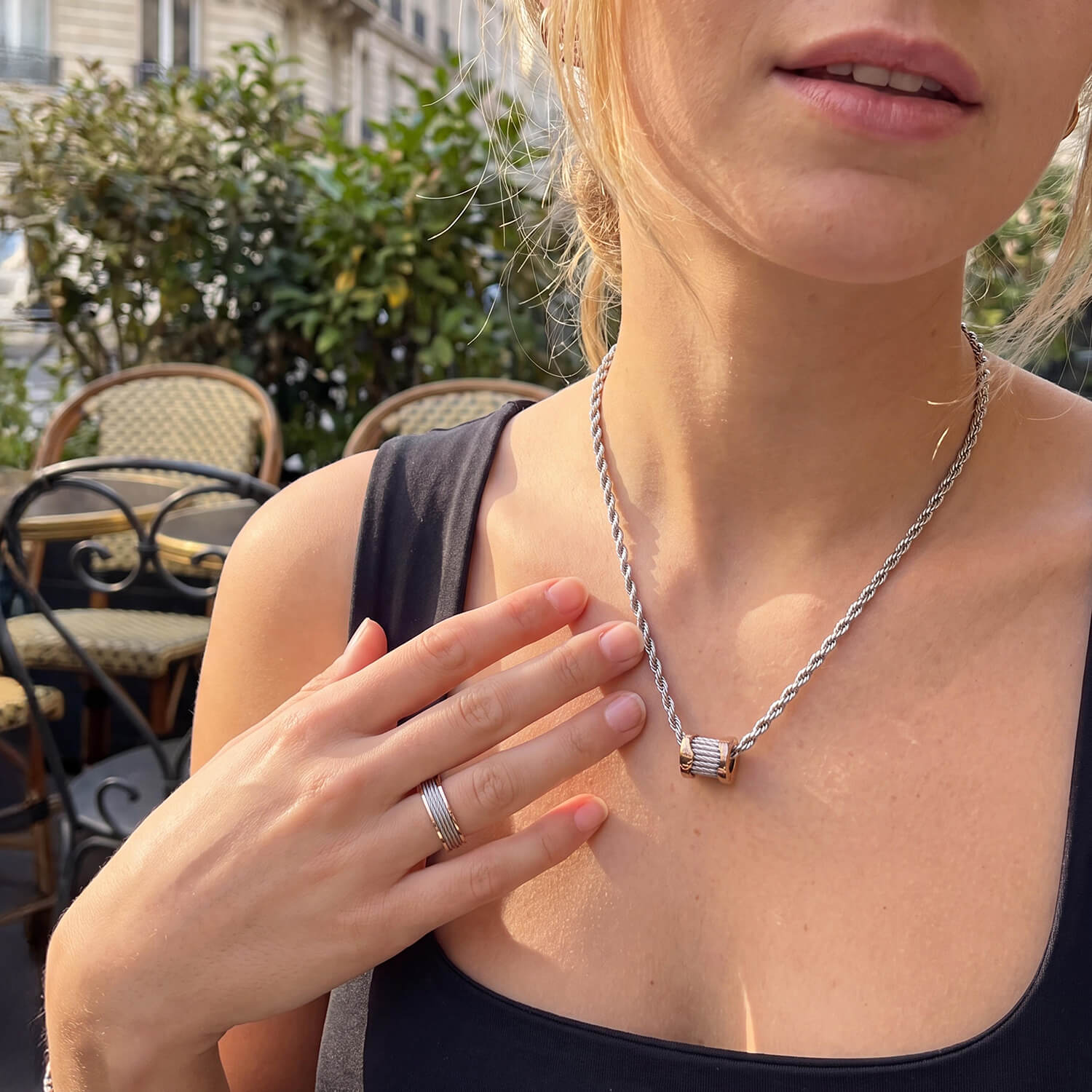 Steel_Rose Gold