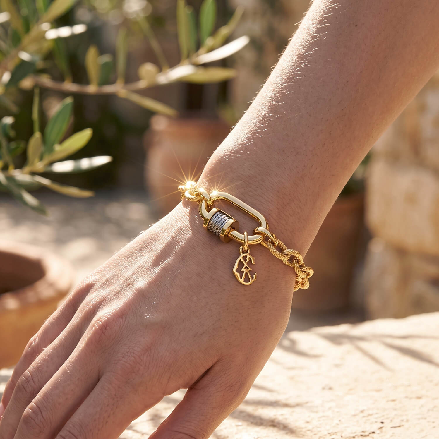 Discover Forever™ Lock Bracelet - Charriol.com