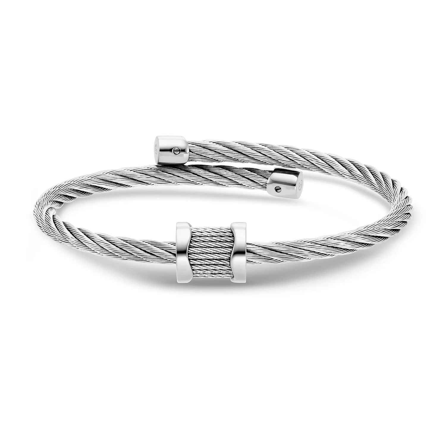 Discover Forever™ Waves Charms Bangle - Charriol.com