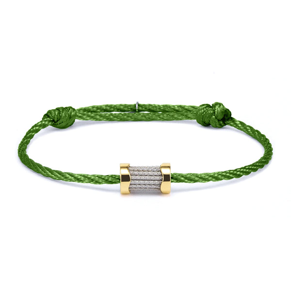 アクセサリー PHILIPPE CHARRIOL Wire bracelet Cable Signature IBIZA 18KT - Charriol.com