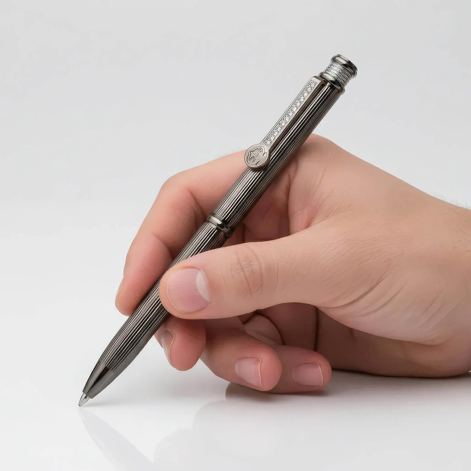 Metal Grey_Godrons_Metal Grey