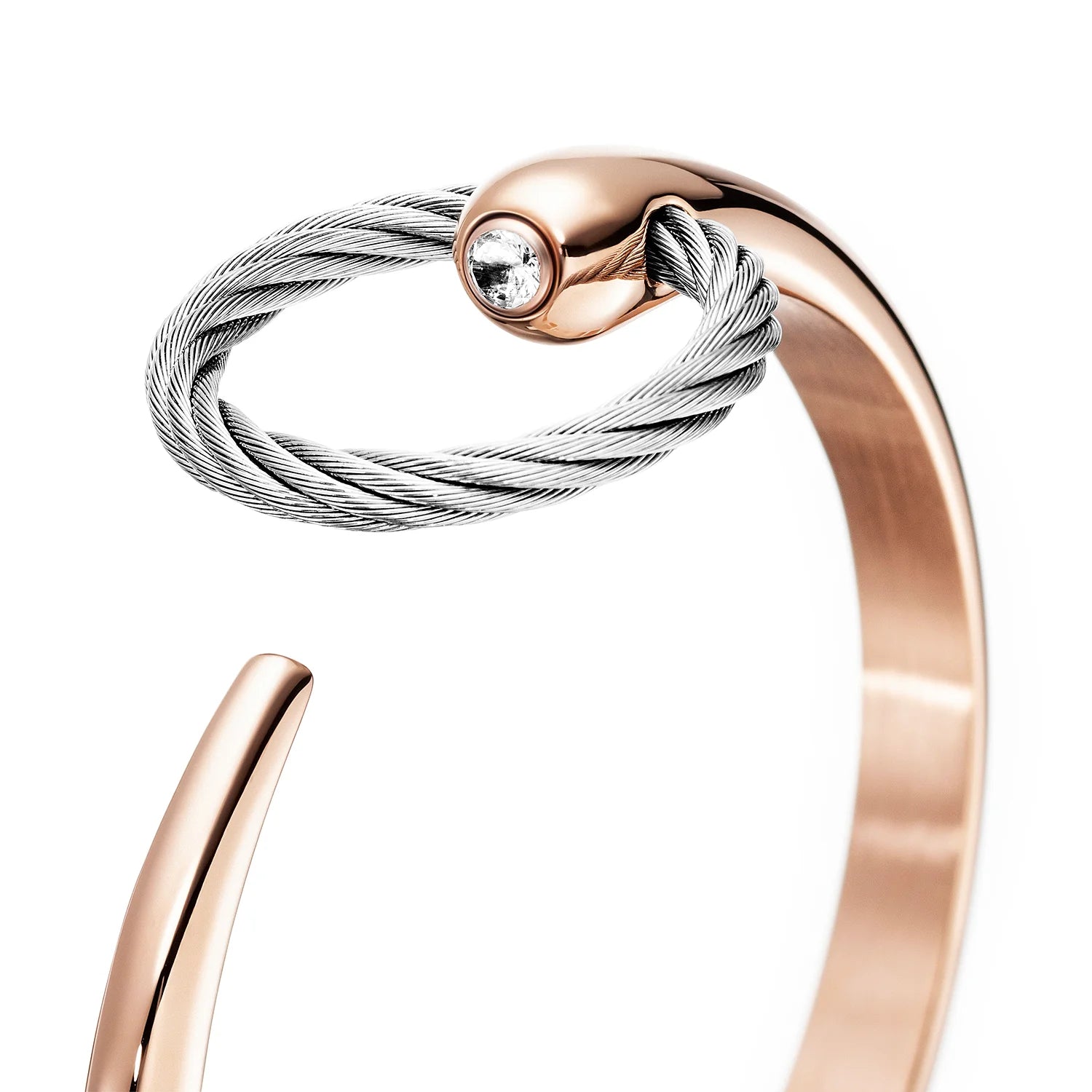 Discover Infinity Zen Bangle - Charriol.com