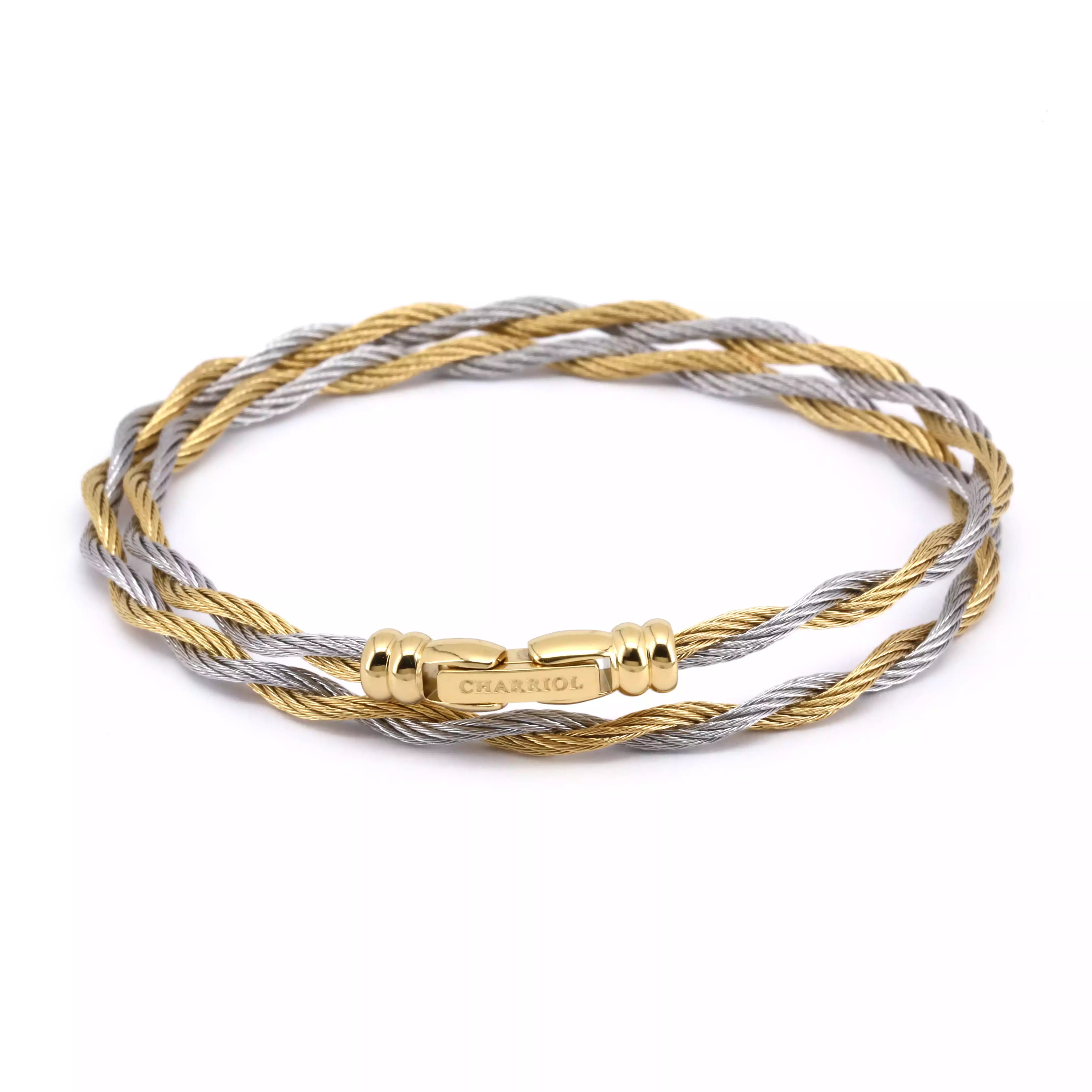 Discover Love Twist™ Bangle - Charriol.com