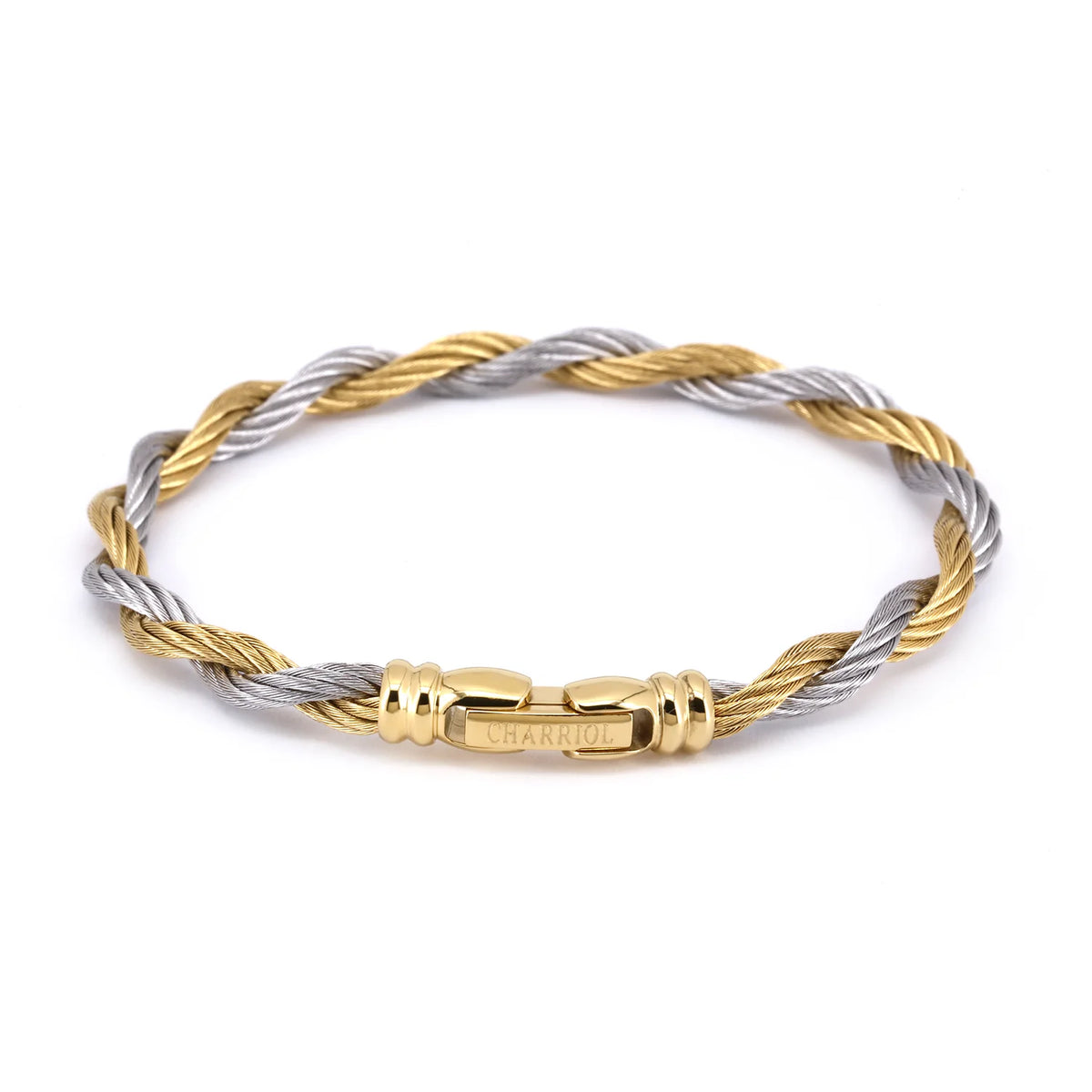 Discover Love Twist™ Bangle - Charriol.com