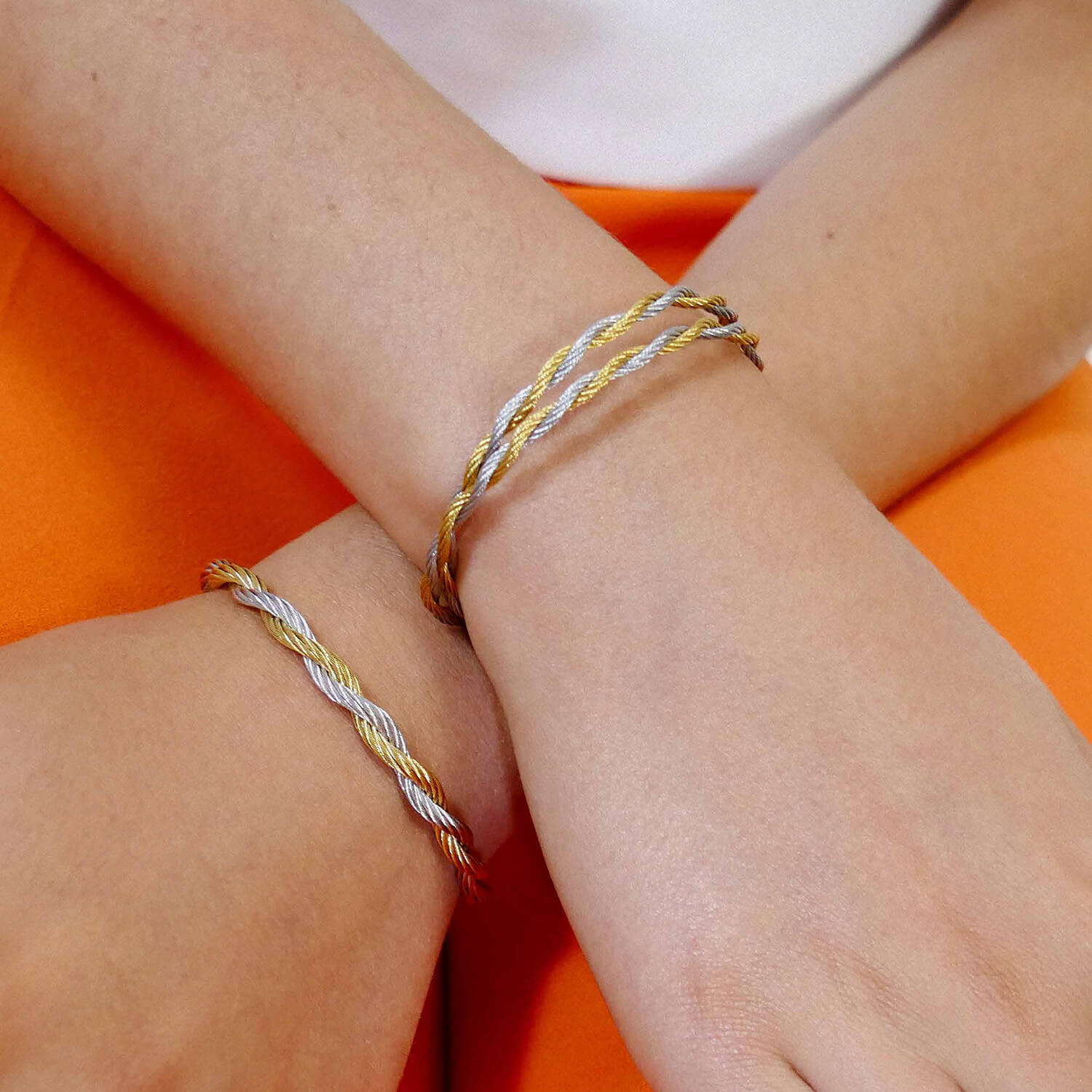 Discover Love Twist™ Bangle - Charriol.com