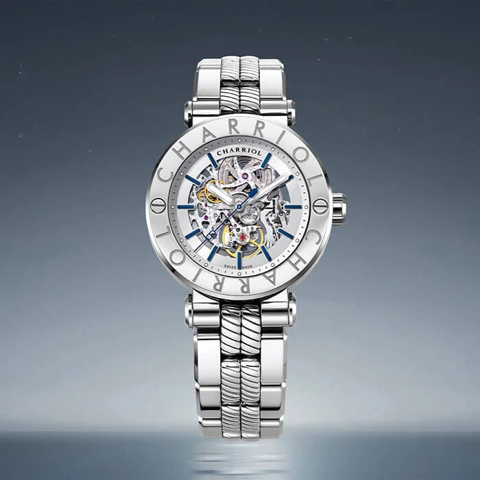 シャリオール時計 シャリオール セルティカ クロノ CELT44 シェル文字盤 メンズ