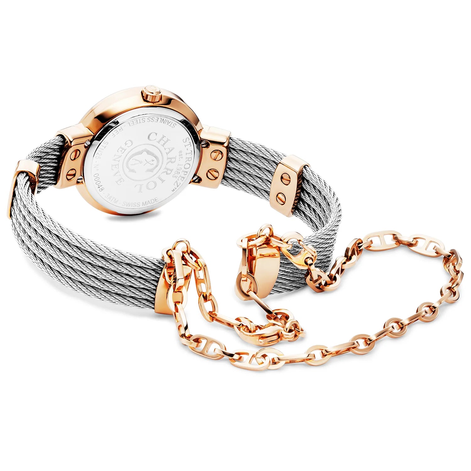 時計 Charriol Saint-Tropez Shell Dial 2370 ST-TROPEZ-25MM-QUARTZ-CALIBRE-