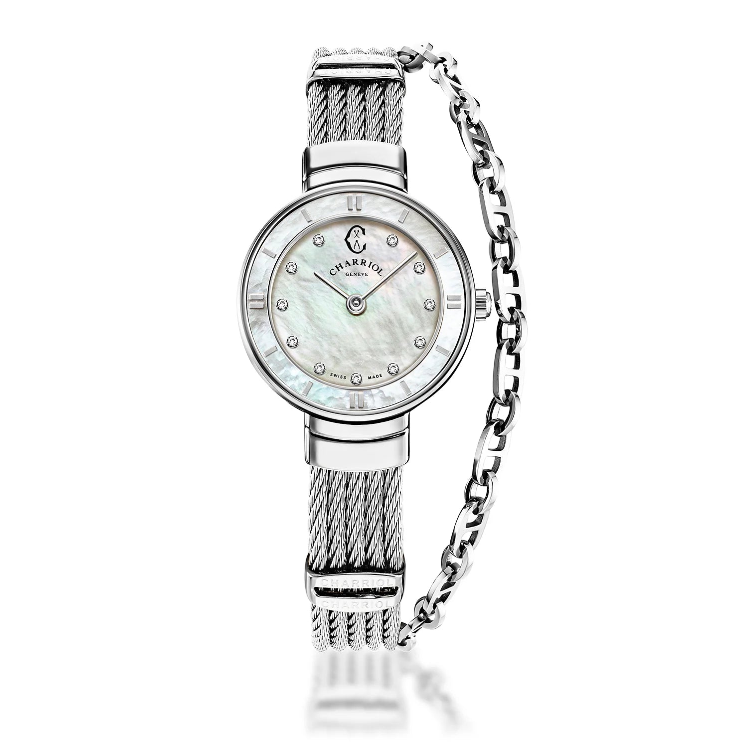 Relojes suizos elegantes para mujeres: ST TROPEZ 25MM