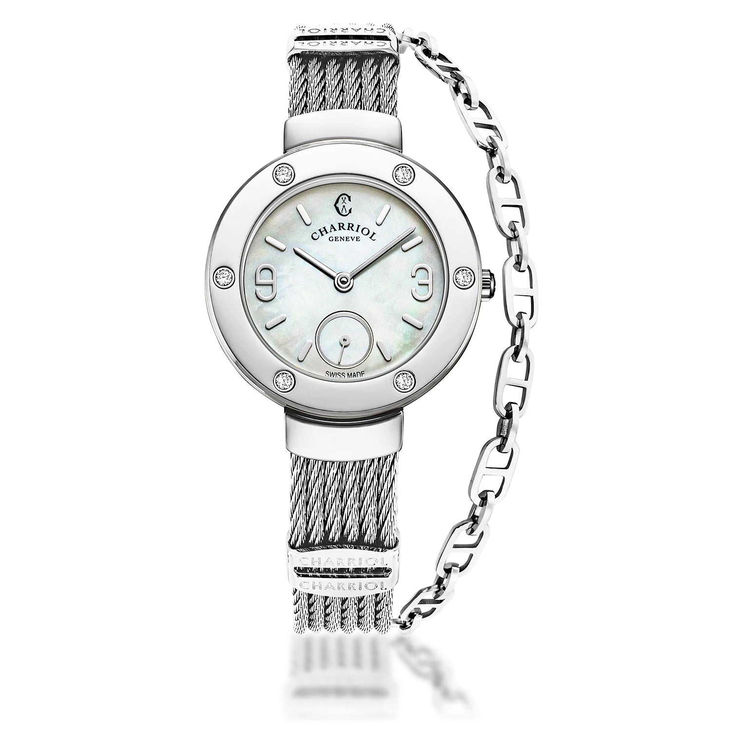 Relojes suizos de lujo para mujeres: ST TROPEZ 30mm - Charriol