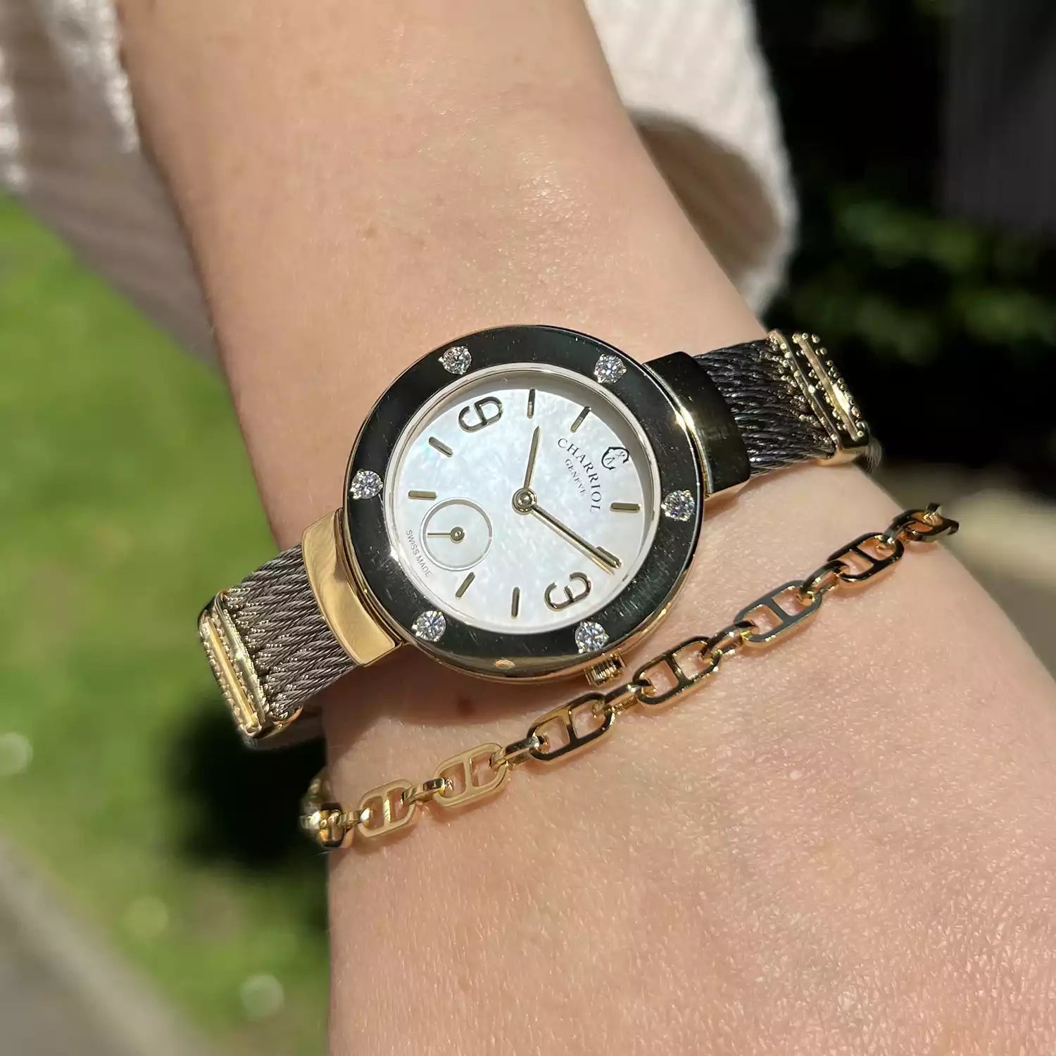 Relógios de Luxo para Mulheres - ST TROPEZ 30mm e diamantes