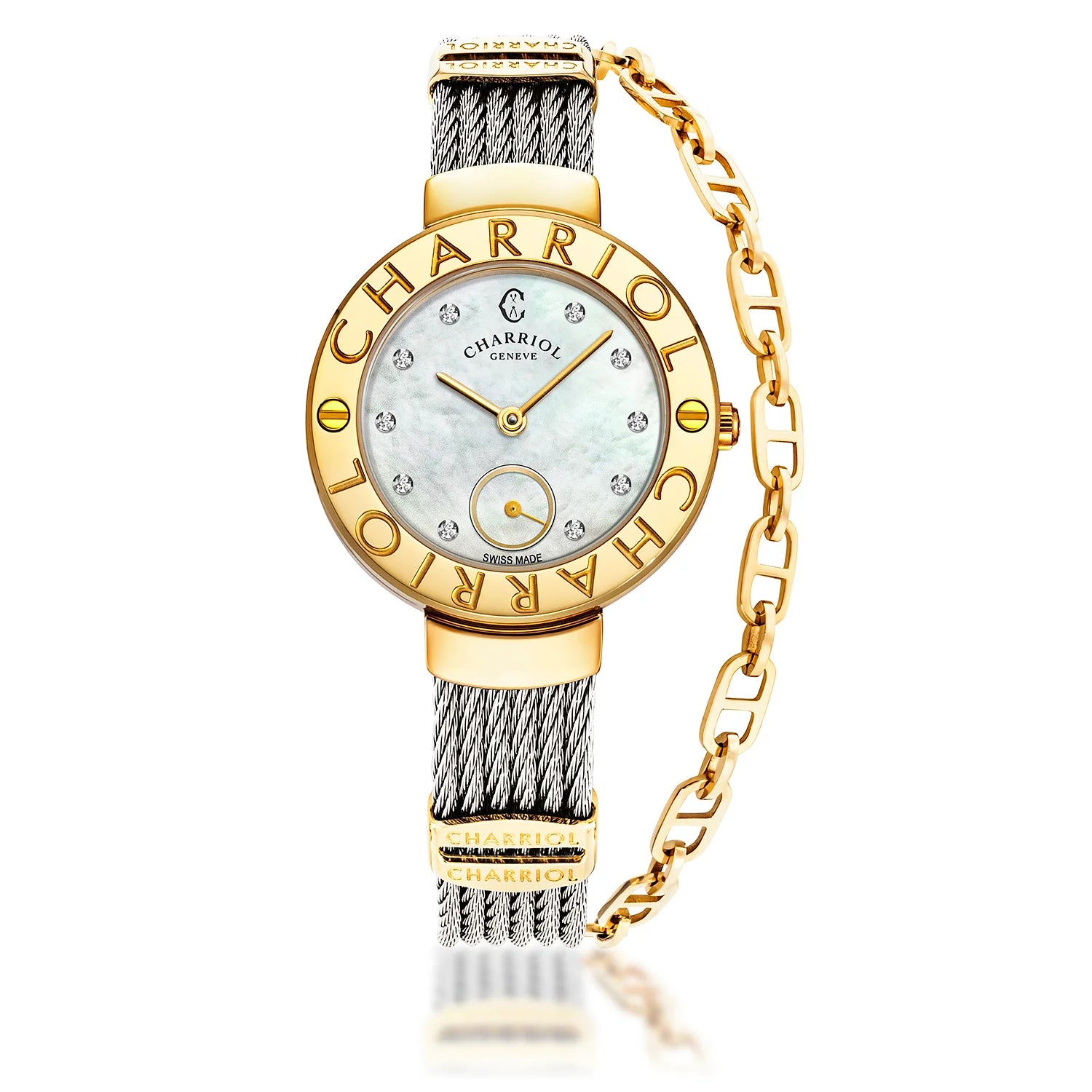 ST TROPEZ Luxury Watches with Diamond Accent - Charriol Timepieces