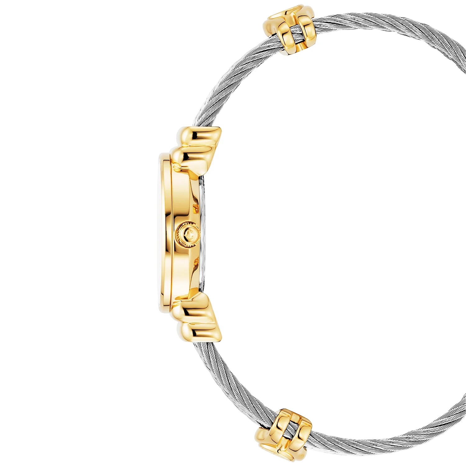 ST TROPEZ® ICON, 24.5MM, QUARTZ CALIBRE, ROSE MOTHER-OF-PEARL WITH 12