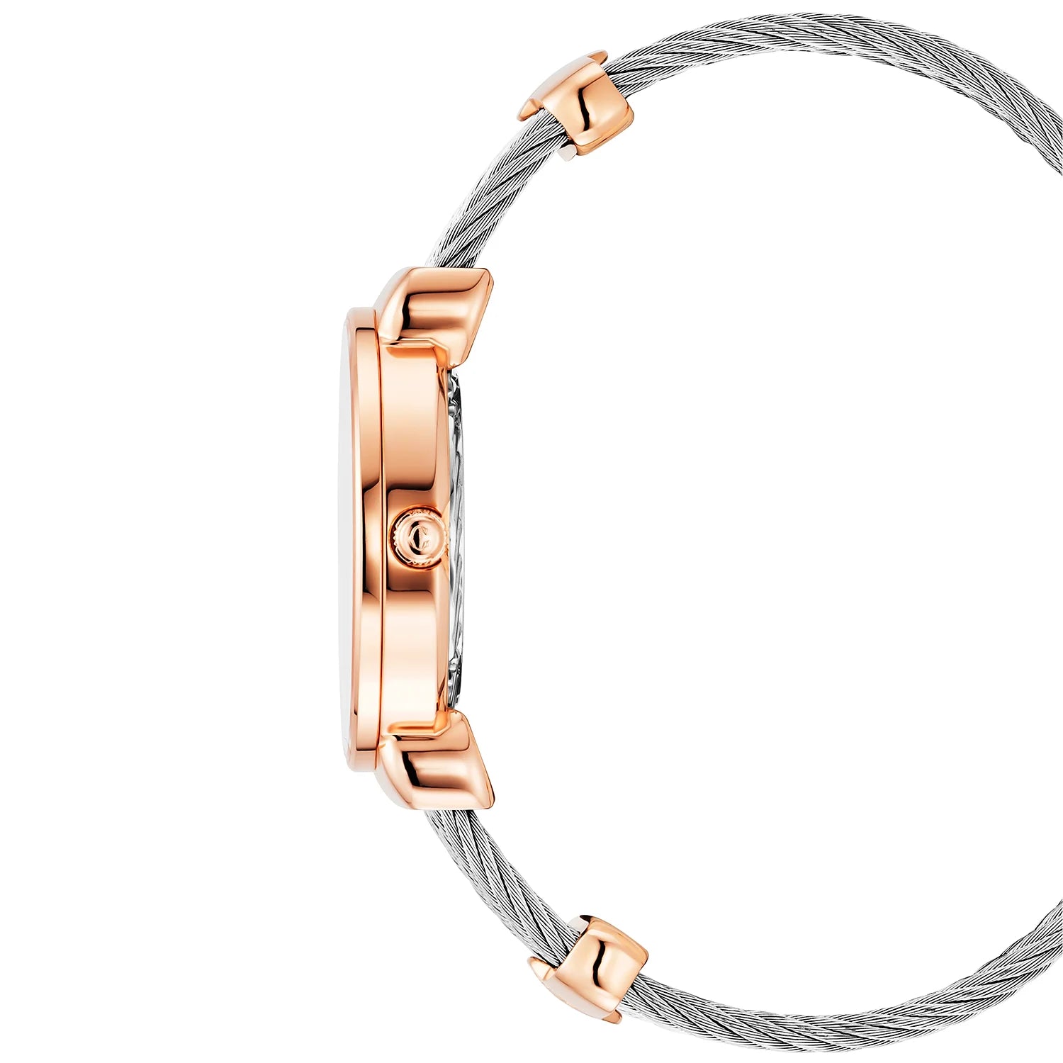 ST TROPEZ® ICON 30MM スチール ローズゴールド PVD クォーツ ウォッチ