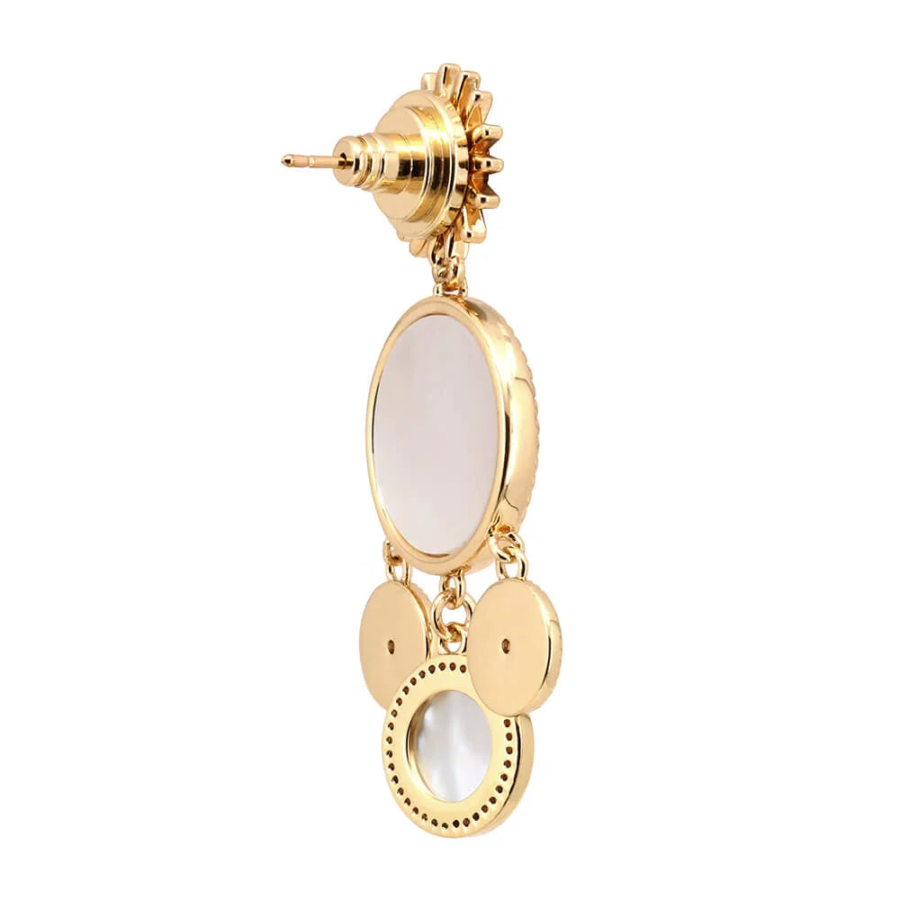 Yellow Gold_3 Mother of Pearl coins and Sun