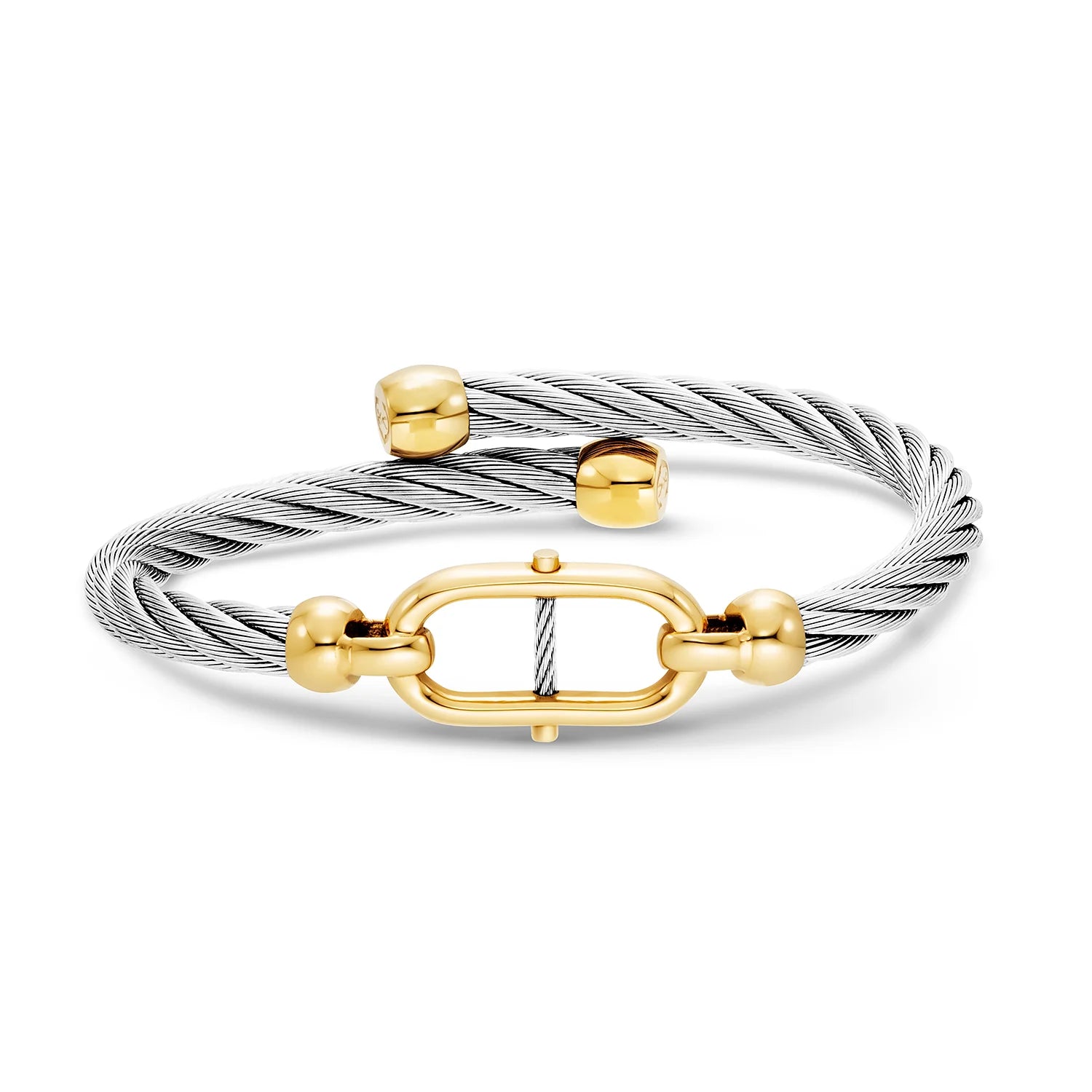 Discover St. Tropez® Mariner Link Bangle - Charriol.com Discover St. Tropez® Mariner Link Bangle - Charriol.com