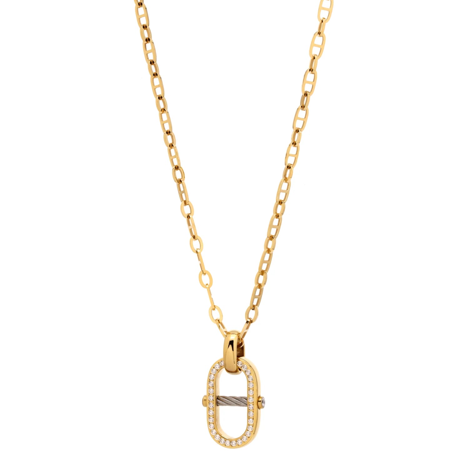 Discover St. Tropez® Mariner Link Necklace - Charriol.com